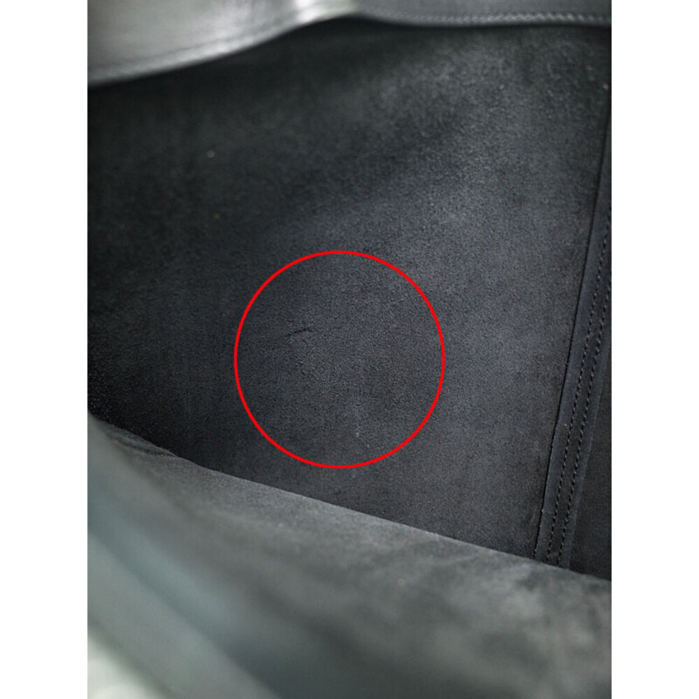 Celine Trifold Tote Grained Leather Shoulder Bag - Picture 5 of 9